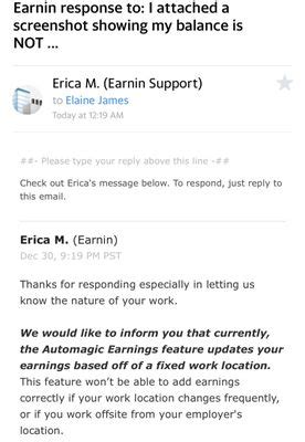 earnin transfer palo alto ca.